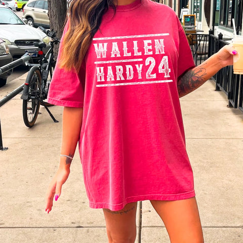 Wallen/hardy ‘24 | Band Tee | comfort colors  |Unisex Tee