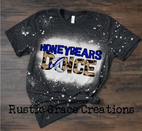 HoneyBears Dance | Bleached Tee