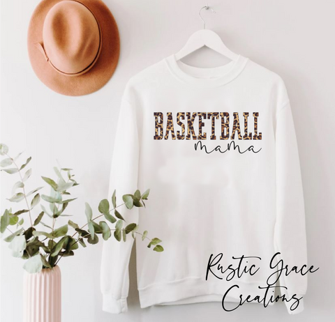 Basketball Mama | Sweatshirt or Tee