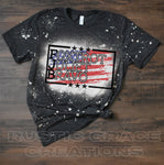 FJB | MERICA | REPUBLICAN | Distressed Tee | Bella Canvas |Unisex Tee