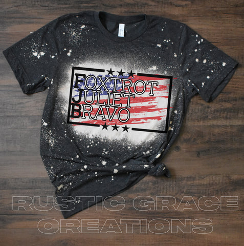 FJB | MERICA | REPUBLICAN | Distressed Tee | Bella Canvas |Unisex Tee