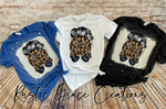 School Spirit Shirt | BEARS (Customize to any school) | Bleached Tee