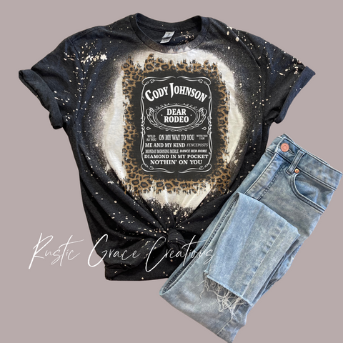 Cody Johnson | Band Tee  |  country  |Distressed Tee | Bella Canvas |Unisex Tee