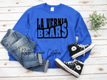 La Vernia Bears Sweatshirt or Hoodie