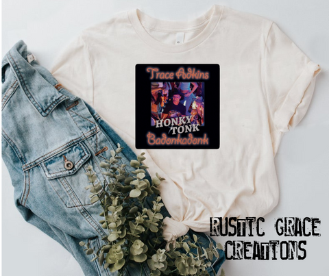 T ADKINS|Distressed Tee | Bella Canvas |Unisex Tee