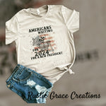 Conservative tee | USA  | Distressed Tee | Bella Canvas |Unisex Tee