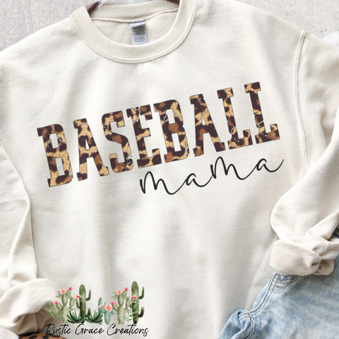 Baseball Mama | Sweatshirt or Tee