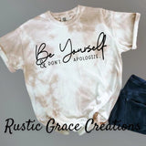 Be Yourself & Don’t Apologize Tee  | Vintage Tee