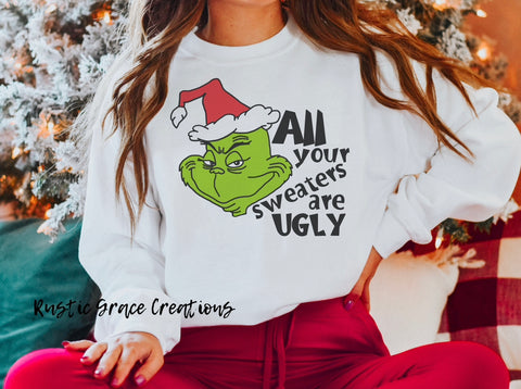 Grinch | Christmas Sweatshirt