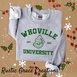 Whoville University | Christmas Sweatshirt