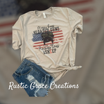 Conservative tee| USA  | Distressed Tee | Bella Canvas |Unisex Tee