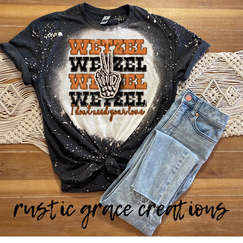 Koe Wetzel |Distressed Tee | Bella Canvas |Unisex Tee