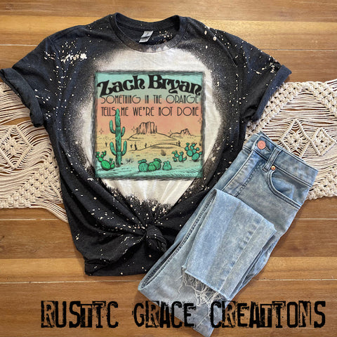 Zach Bryan |Distressed Tee | Bella Canvas |Unisex Tee